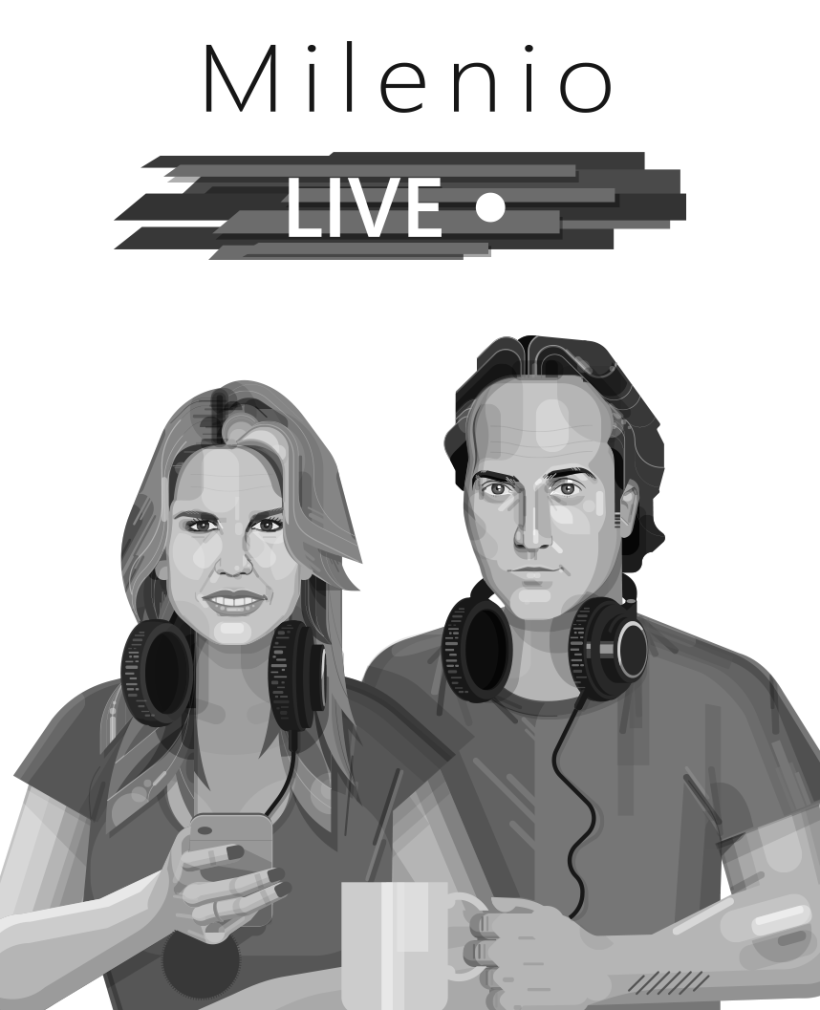 Fan Art del programa Milenio live. ( Iker Jimenez y Carmen Porter ) 8