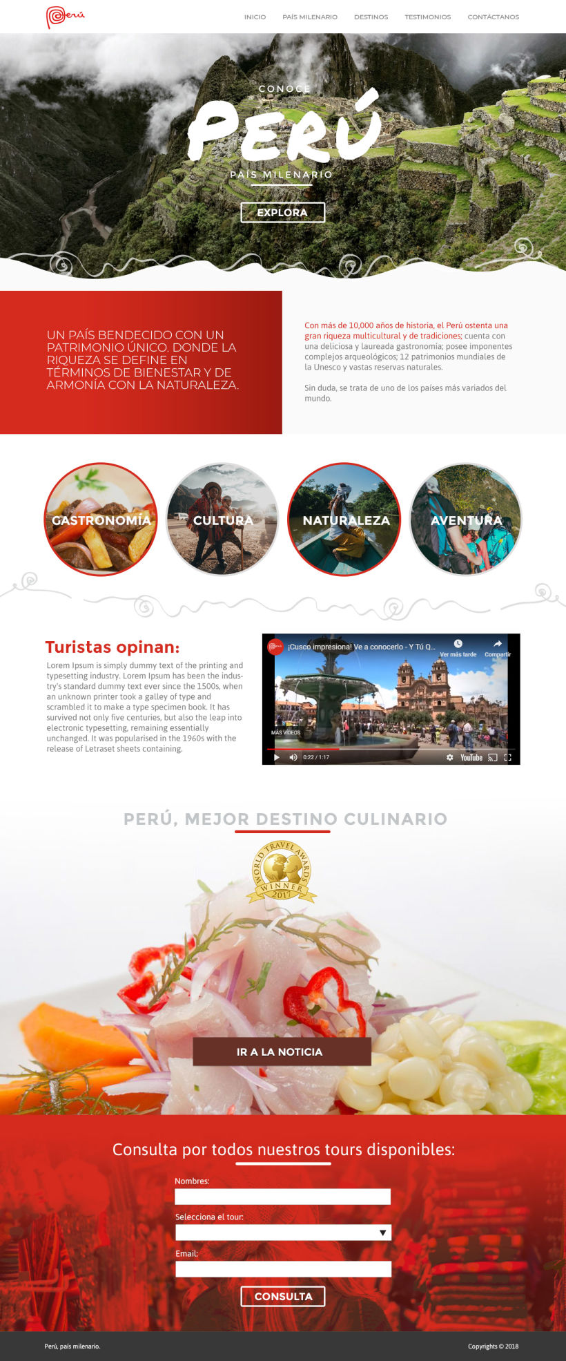 Mi Proyecto del curso: Proyecto Perú 0