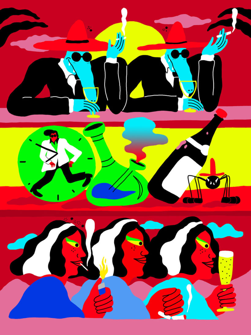 El hedonismo ilustrado de Jose Mendez 6