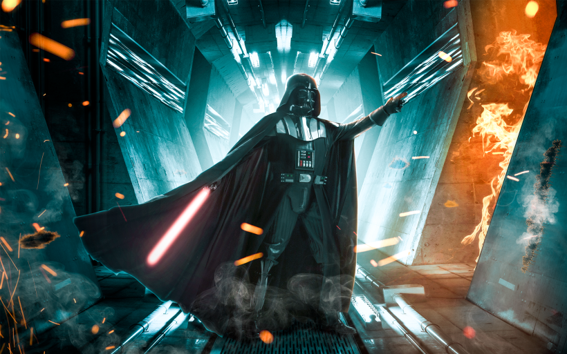 Darth Vader FF: Retoque fotográfico y efectos visuales -1