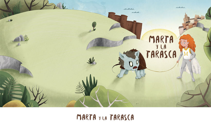 Children's book - Marta y la Tarasca 0