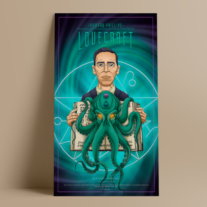 H.P. Lovecraft - Fanart 1