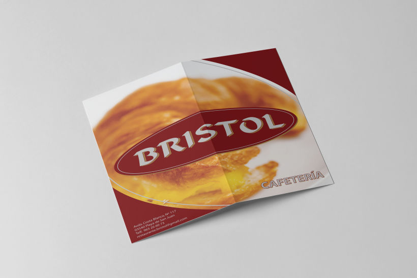 Cartas Restaurante Bristol (Desayuno, Cafetería-Bocatería, Restaurante, Vinos) 1