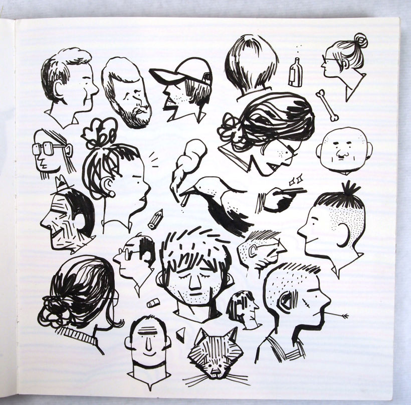 15 razones para usar un sketchbook por Sergio Bleda, Miguel Gallardo y Puño 22