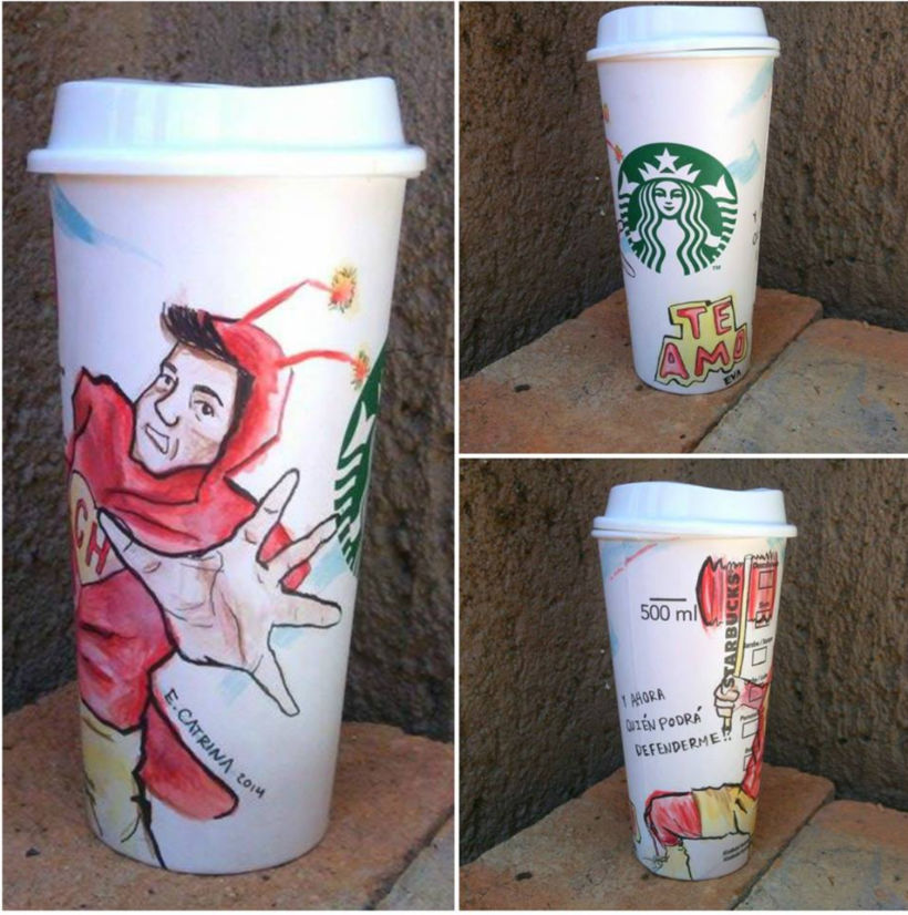 Starbucks art 1