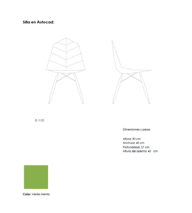 Diseño de mobiliario para ZEST arquitectura 2