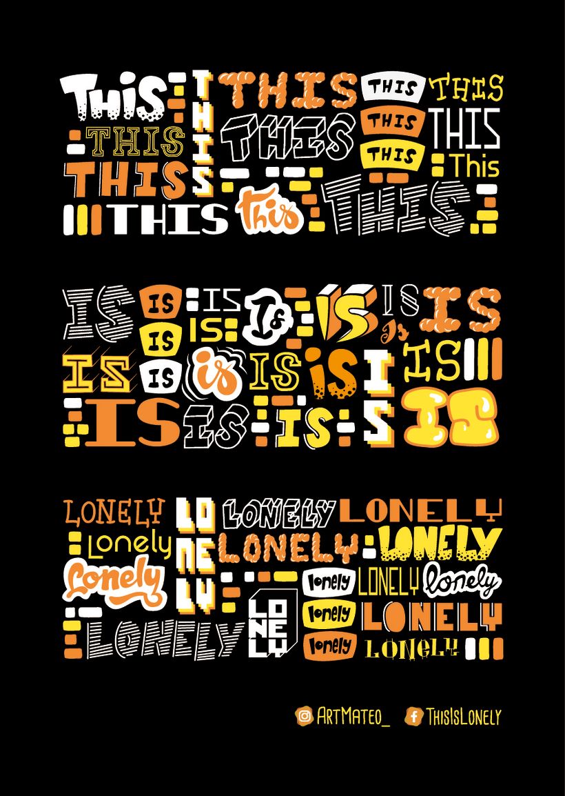 Desarrollo de estilo gráfico - This Is Lonely 4