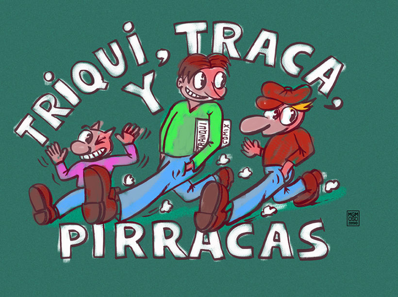 Triqui, Traca y Pirracas. Personajes cómic. 2
