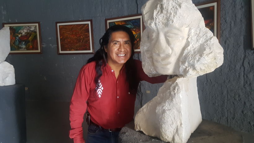 Pintor Ortega Maila- Sala de Exposición Templo del sol 11