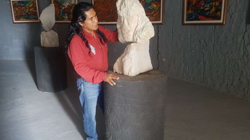 Pintor Ortega Maila- Sala de Exposición Templo del sol 12