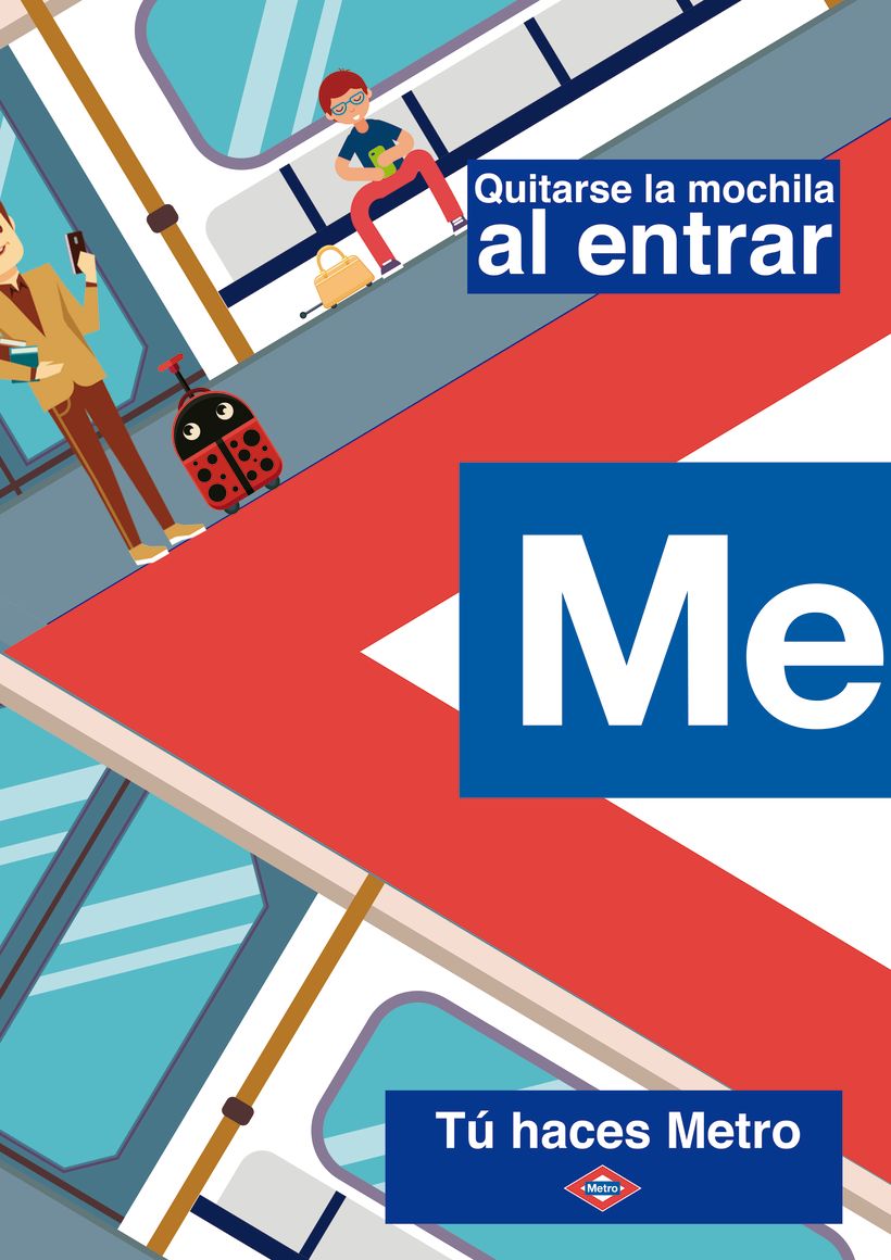 Campaña publicitaria Metro de Madrid 3