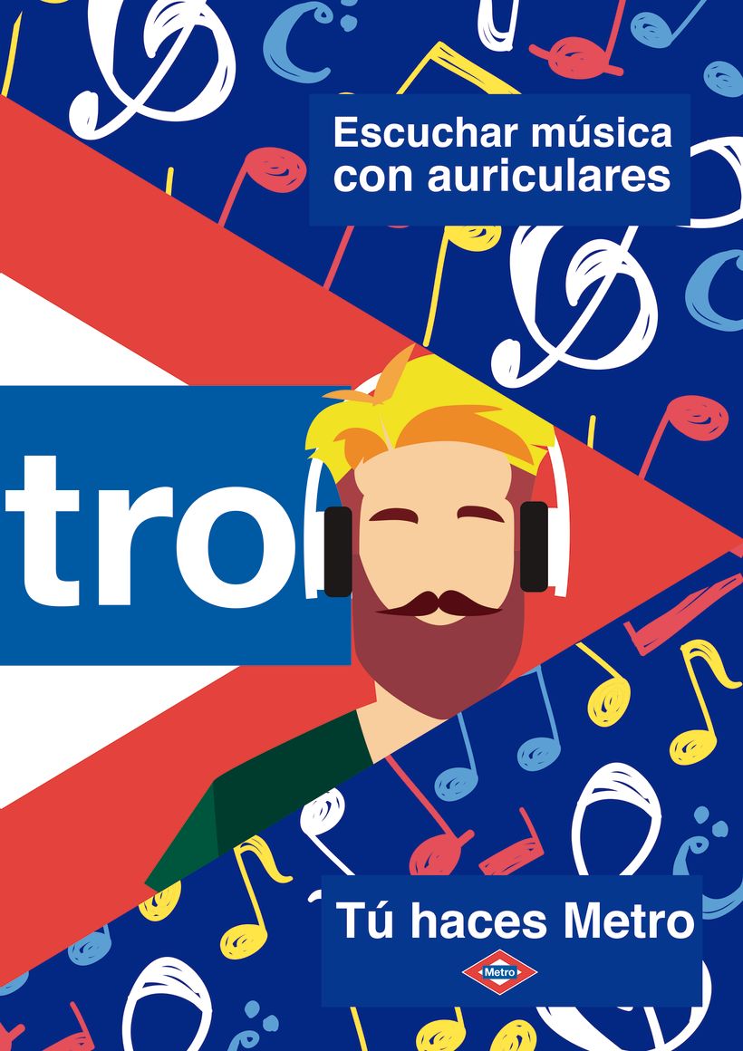 Campaña publicitaria Metro de Madrid 4