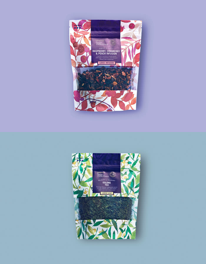 Diseño de estampados para packaging de té 10