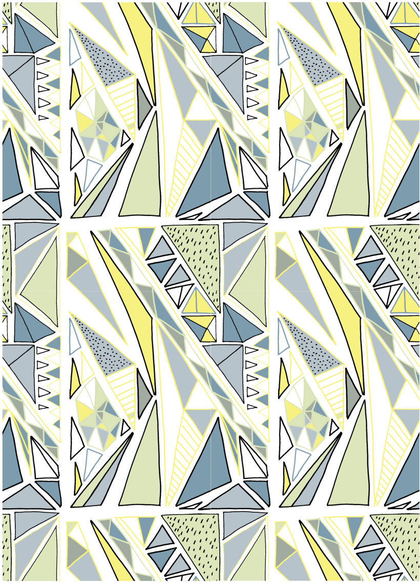 Mi Proyecto del curso: Diseño de estampados textiles 1