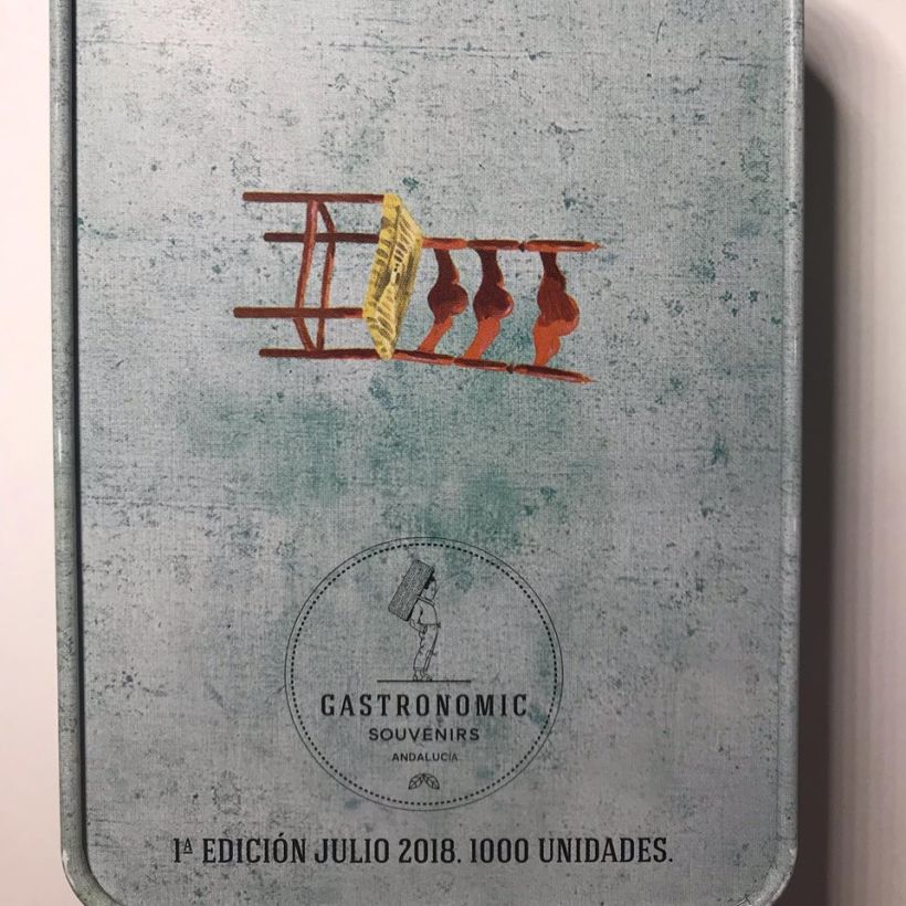 Ilustración para caja Gastronomic Souvenir. 2018. 2