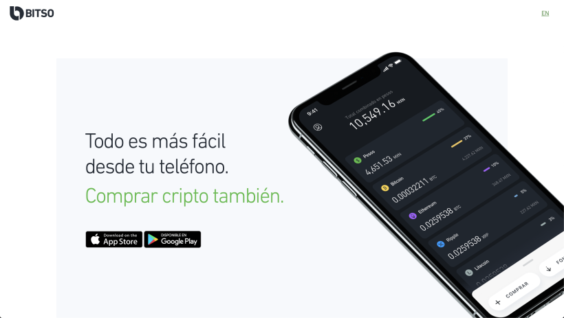 Bitso – Nueva app 0
