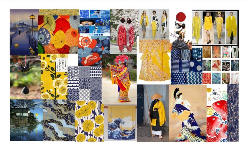 Mi Proyecto del curso: Dirección creativa de moda Colección Japon 2
