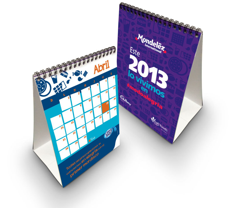 Calendario 2013 Mondelez Internacional 0