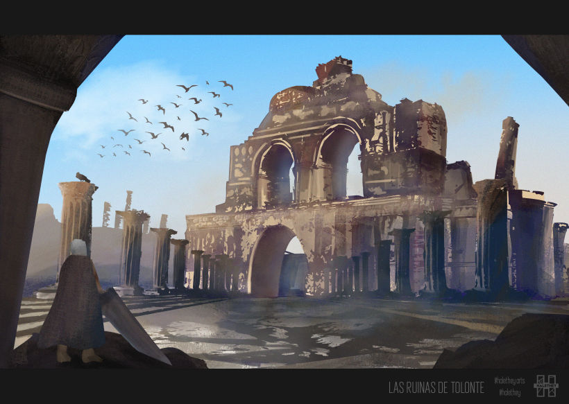 Concept art para videojuegos: Ruinas de Tolonte 0