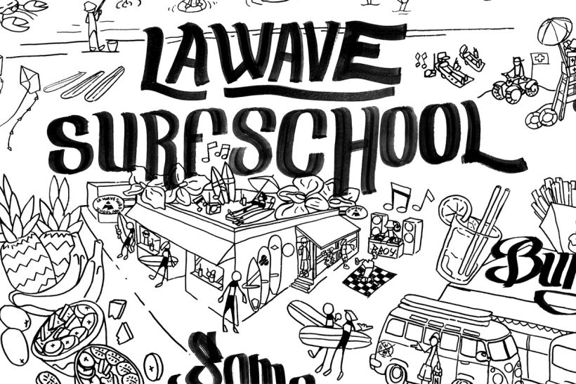 La Wave Surf School Somo PLaya 0