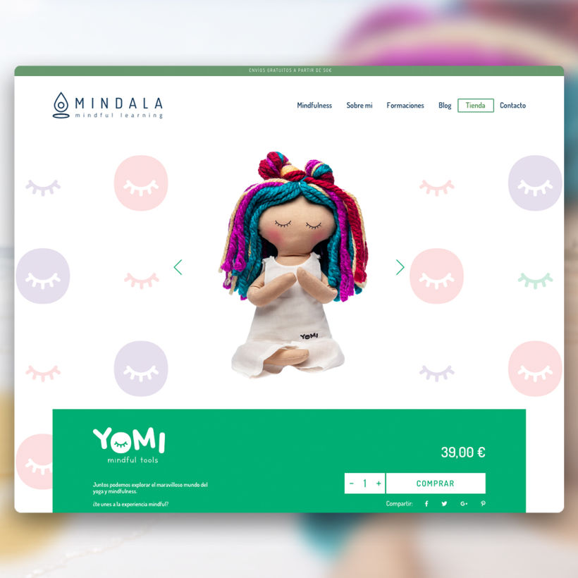 Mindala, Mindful learning · Diseño y desarrollo tienda online 6