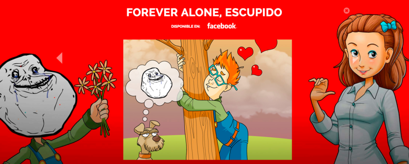 Forever Alone, Advergame 0