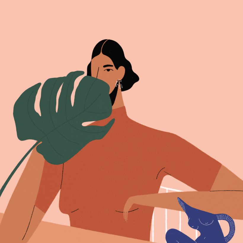La Borrega Viuda: ilustrando la feminidad mexicana en tonos pastel 11