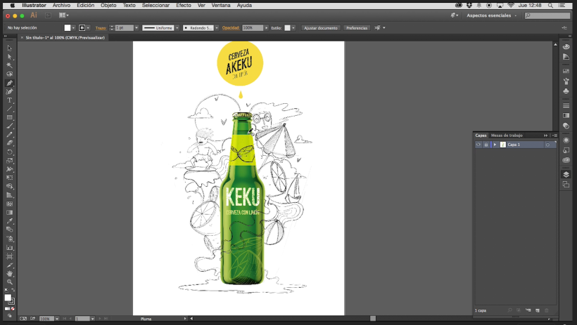 Tutorial Adobe Illustrator: cómo vectorizar una imagen 6