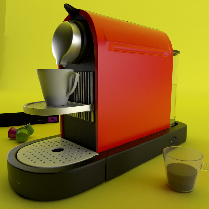 Cafetera 3D 2