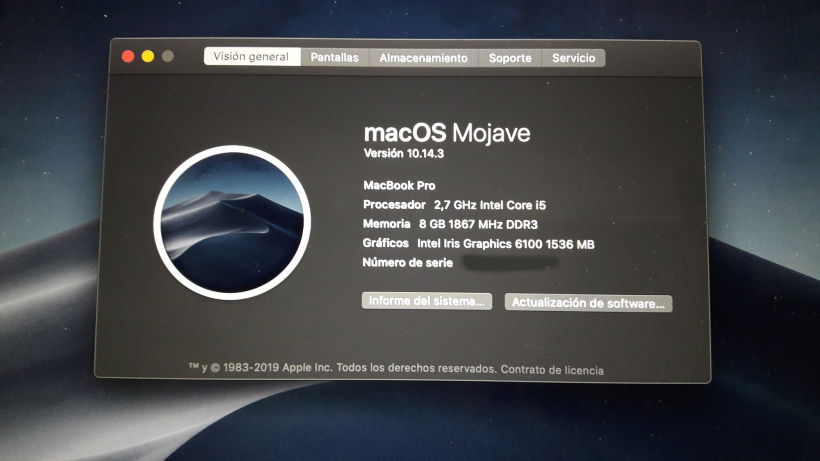 VENDIDO MacBook Pro retina 13" 2015 4