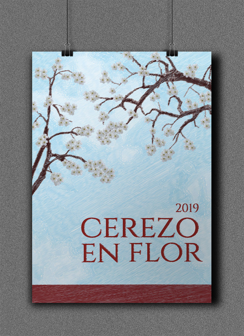 Cartel Cerezo en Flor 2019 0