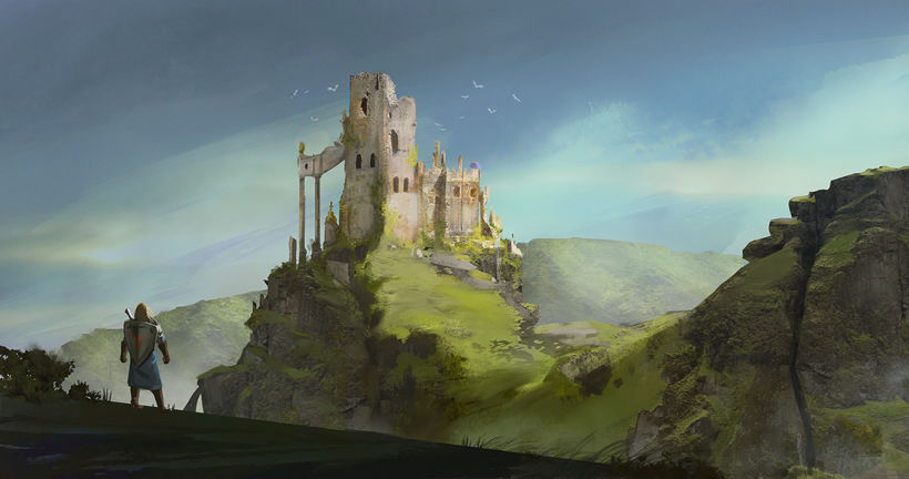 Mi Proyecto del curso: Concept Art: Castle