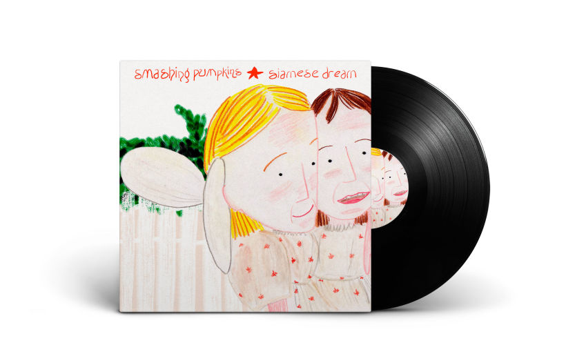 Mi versión de la portada del disco de Smashing Pumpkins - Siamese Dream