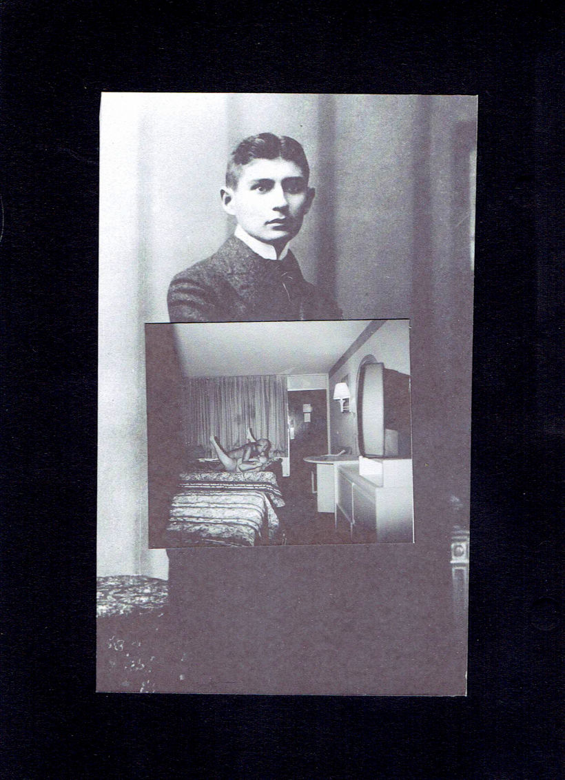 La Habitación de Kafka. Collage sin corte.