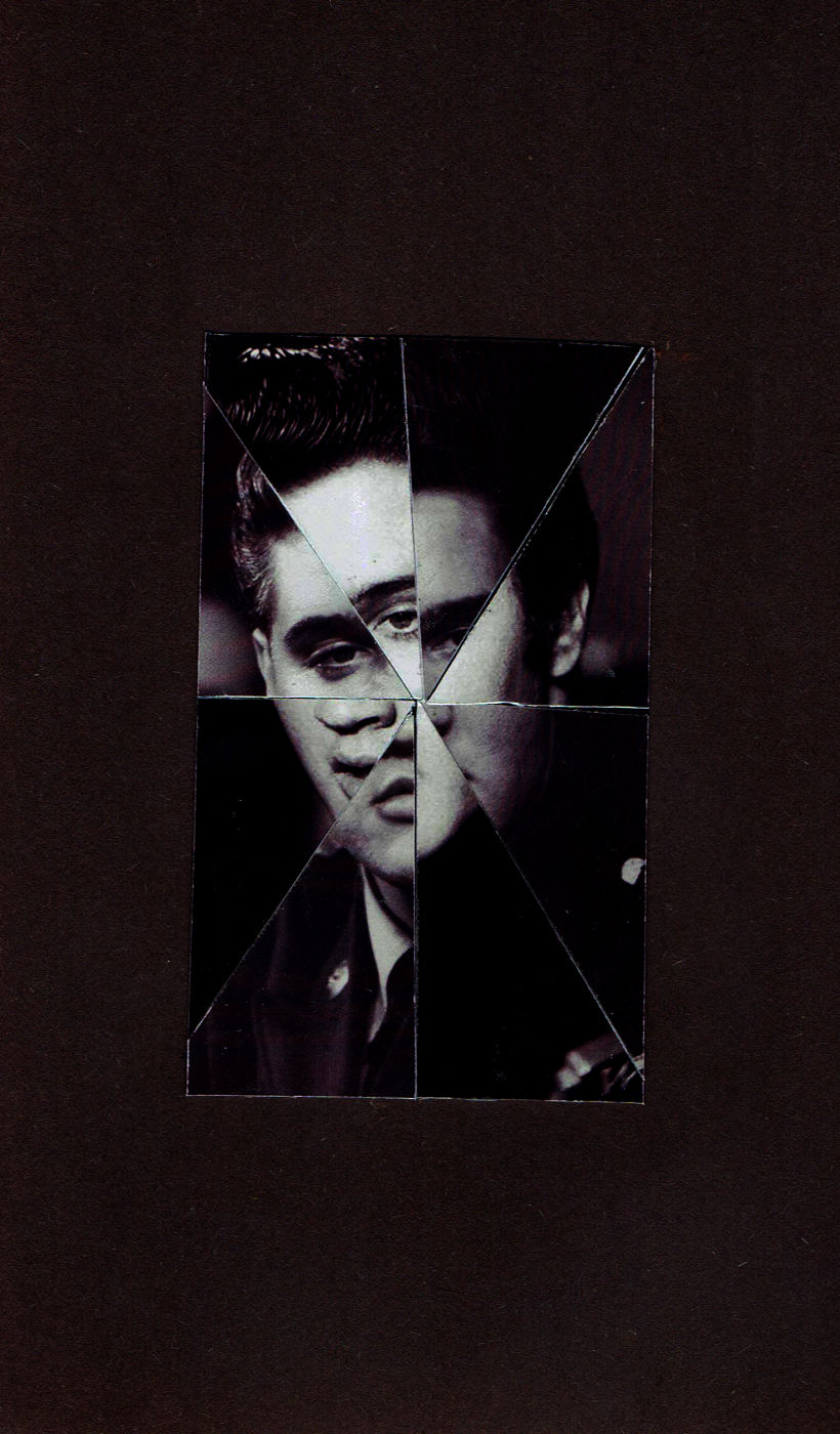 Split Elvis 1. Collage de Triángulos. 