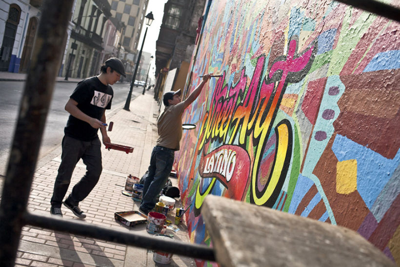 Elliot Tupac, arte urbano para despertar las calles  9