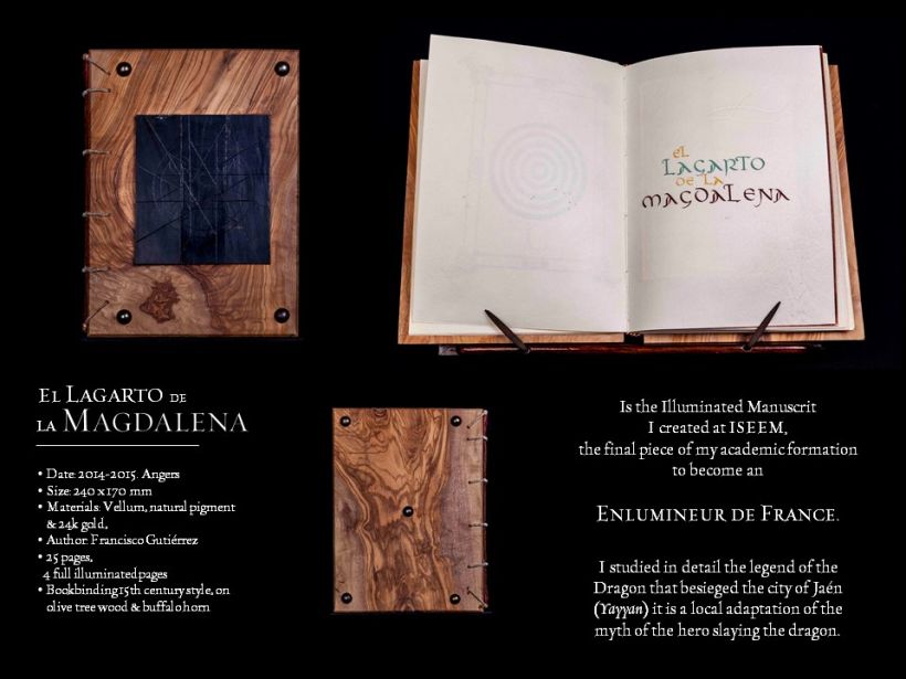 Manuscrit Enluminé: El Lagarto della Magdalena  2014-2015 1