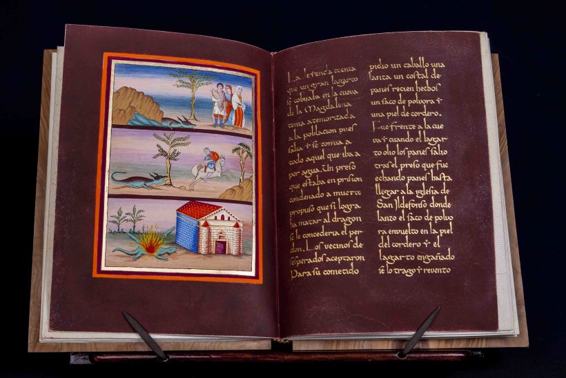 Manuscrit Enluminé: El Lagarto della Magdalena  2014-2015 6
