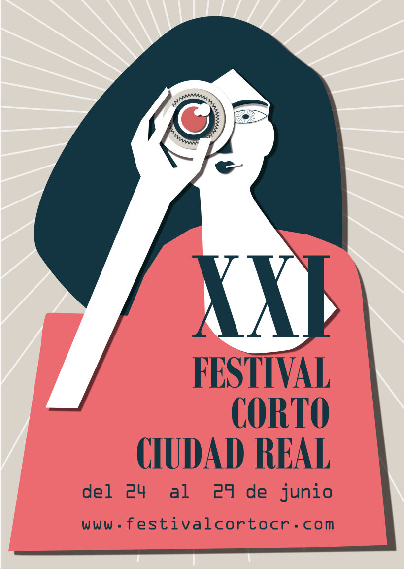 Cartel XXI Festival Corto Ciudad Real -1