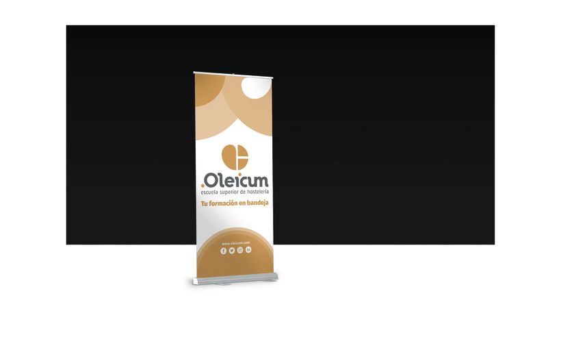 Branding para Escuela Superior de Hostelería Oleicum. 8