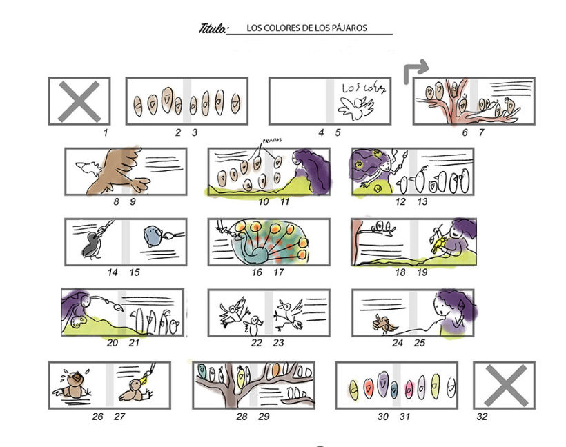 Mi Proyecto del curso: Ilustración digital para cuentos infantiles "Los colores de los pájaros" 1