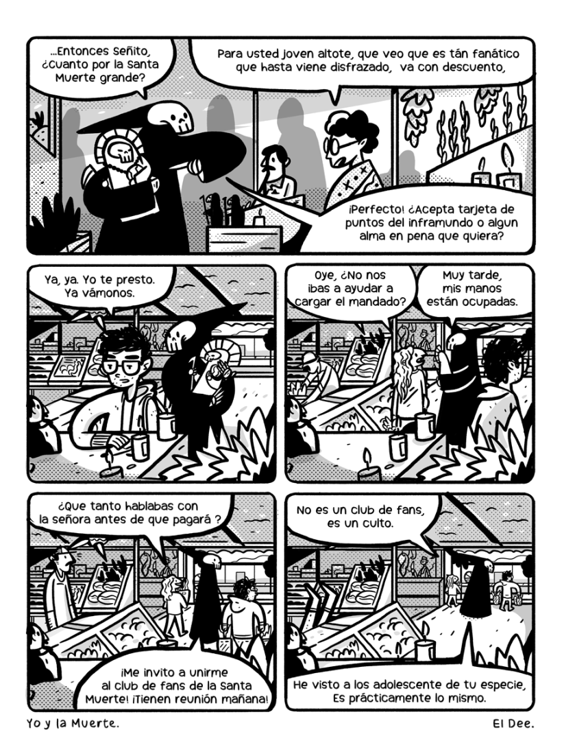 "Cómo me inicié en el cómic", por El Dee 11