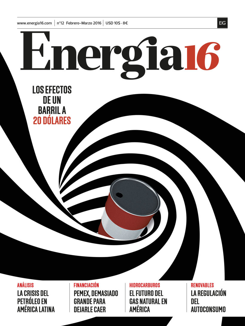 Concepto e Ilustración - Portada revista Energía16 1