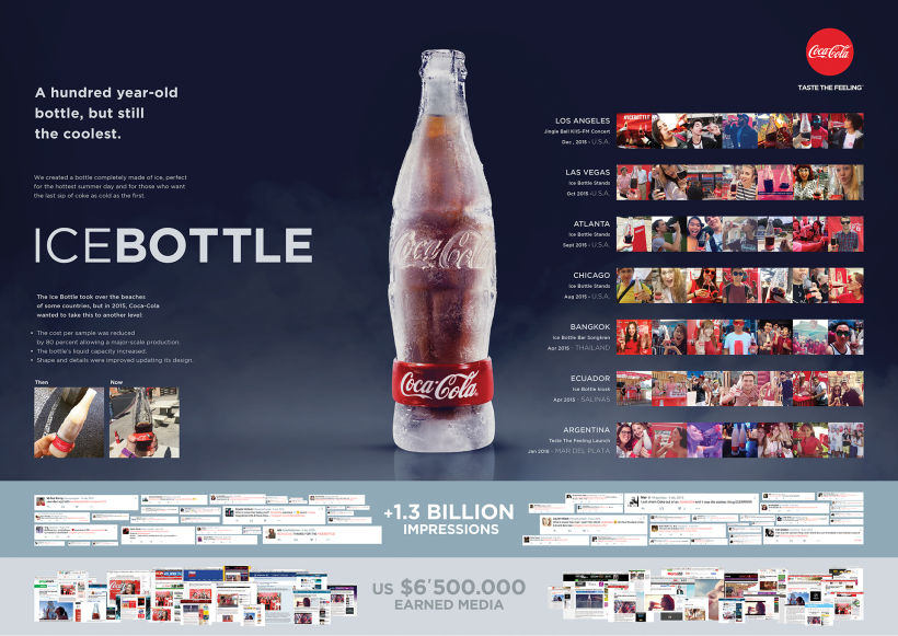 Ice Bottle - Coca-Cola 1