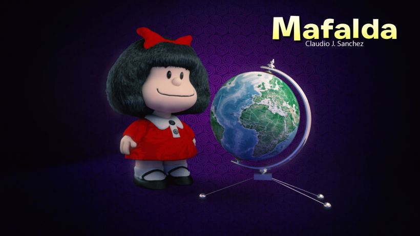 Mafalda ZBrush, 3ds Max and Photoshop 1