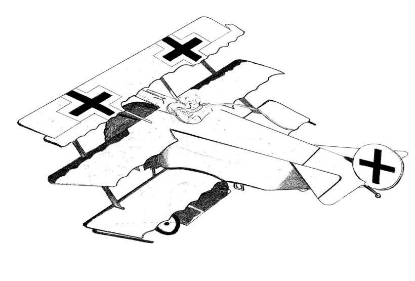 Aeroplano WW1 1