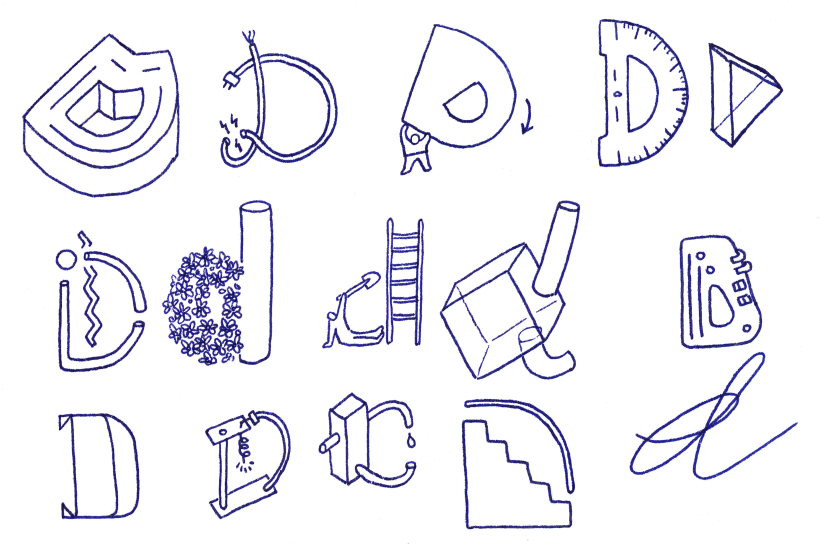 Diseño de letras (sketch) 2