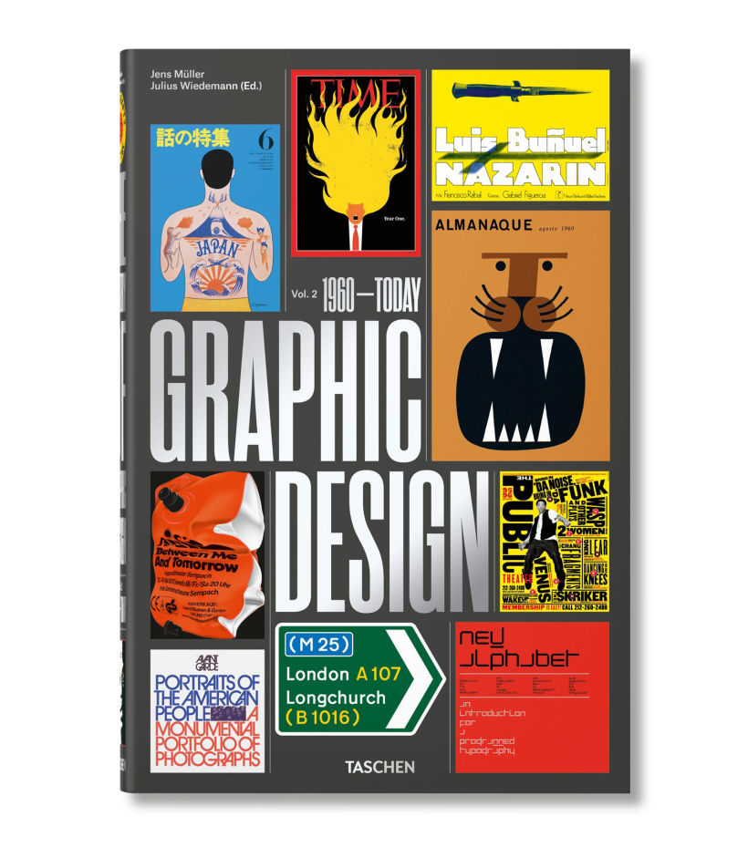 Müller, J., "The History of Graphic Design. Vol. 2, 1960–Today", Taschen