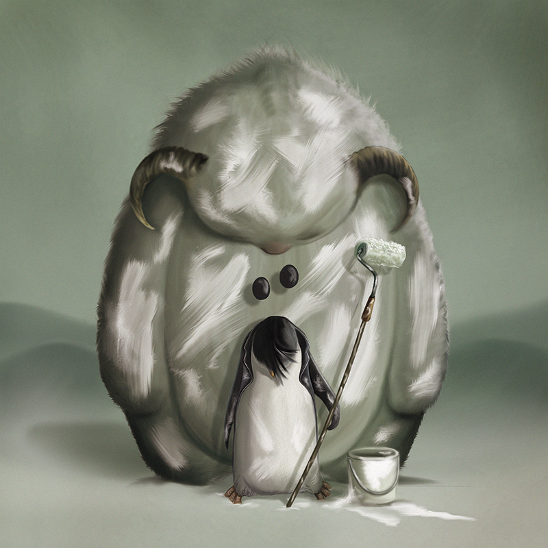 Álbum Ilustrado - Pingüino 2