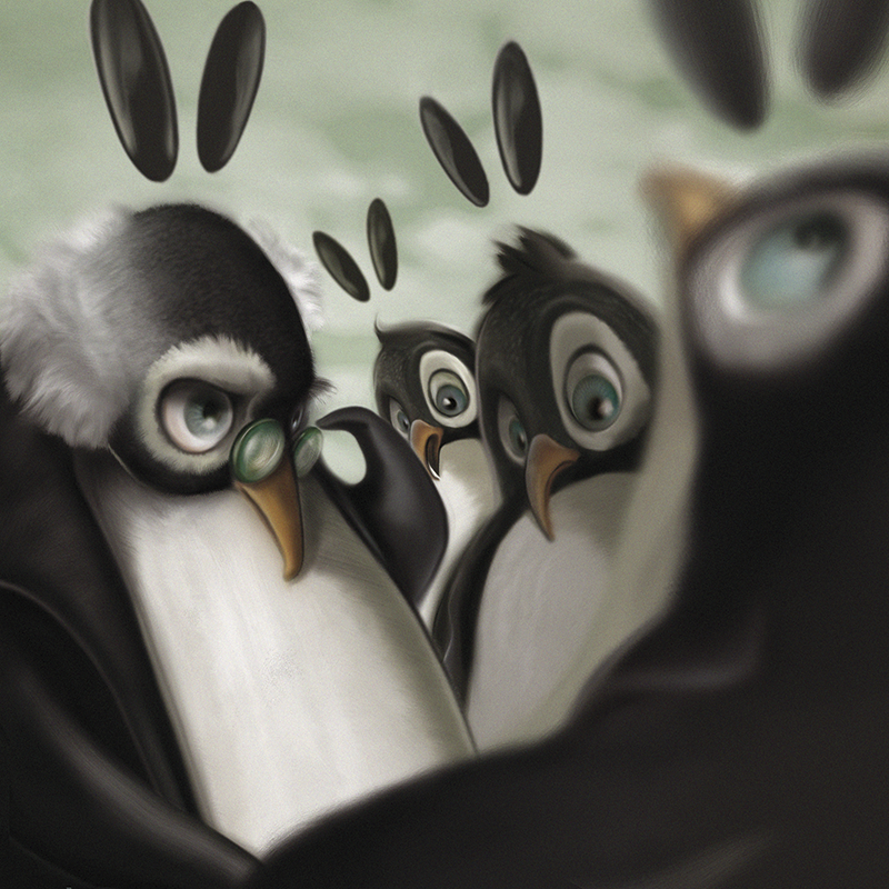 Álbum Ilustrado - Pingüino 3